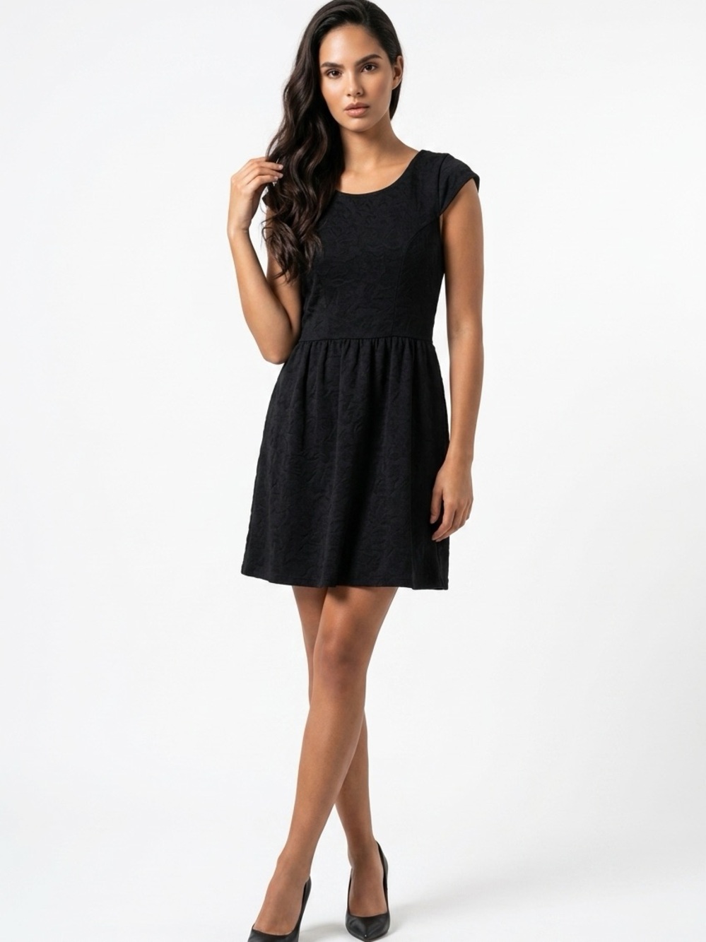 Speechless Black Dress Label Detail